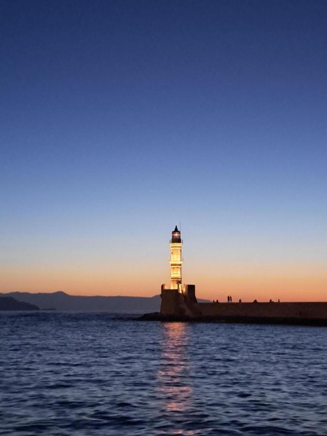 Blue Bay Apartment Chania  Bagian luar foto